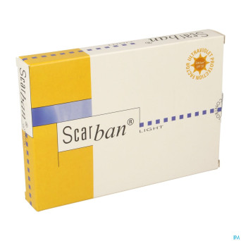 Scarban light bandage sil. lav. +50ml    5x30cm 2