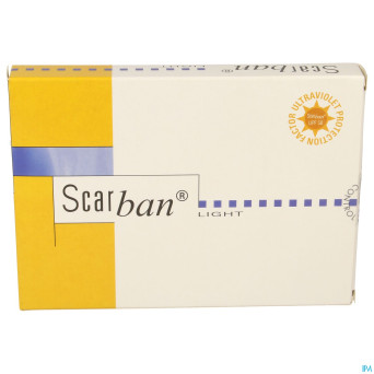 Scarban light bandage sil. lav. +50ml    5x30cm 2