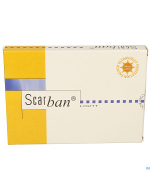 Scarban light bandage sil. lav. +50ml    5x30cm 2