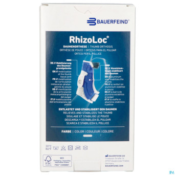 Rhizoloc orthese mains gauche    t2