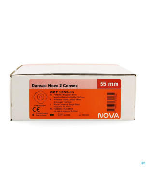 Dansac nova 2 convex plaques 15-42mm 5 1555-15