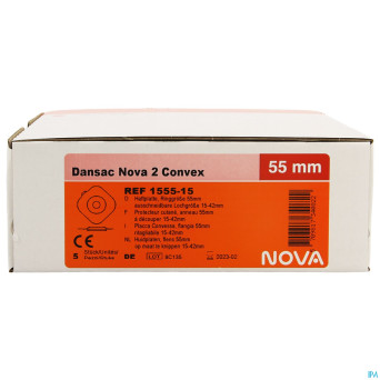 Dansac nova 2 convex plaques 15-42mm 5 1555-15