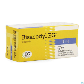 Bisacodyl eg  5mg comp enrob 40 x 5mg
