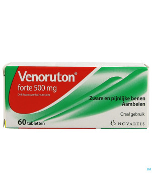 Venoruton forte 60 x 500 mg impexeco pip
