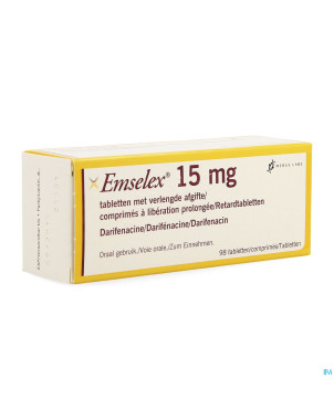 Emselex liberation prolongee comp 98 x 15,0mg