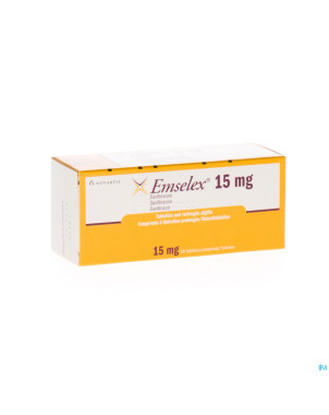 Emselex liberation prolongee comp 98 x 15,0mg