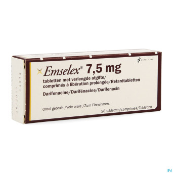 Emselex liberation prolongee comp 28 x  7,5mg