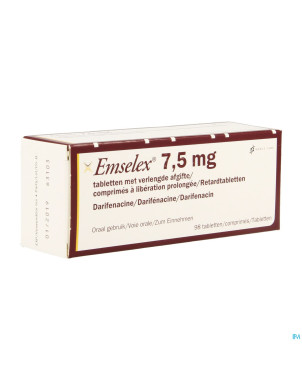 Emselex liberation prolongee comp 98 x  7,5mg