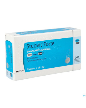 Steovit forte 1000mg/880 ie/ui comp eff 30