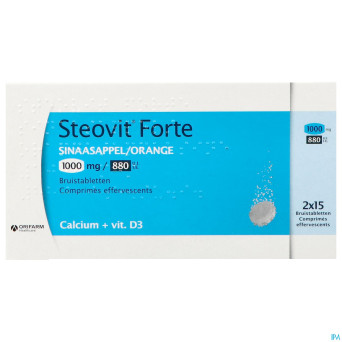Steovit forte 1000mg/880 ie/ui comp eff 30