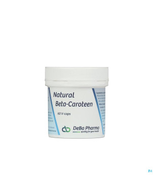 Beta carotene    caps  60    deba