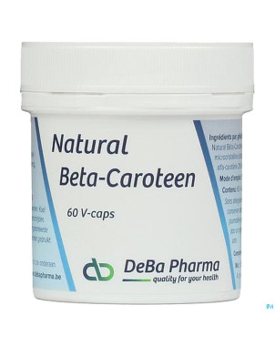 Beta carotene    caps  60    deba