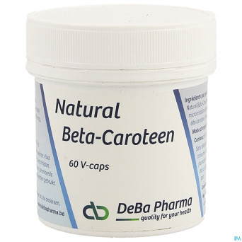 Beta carotene    caps  60    deba