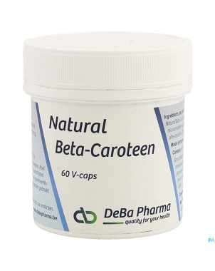 Beta carotene    caps  60    deba