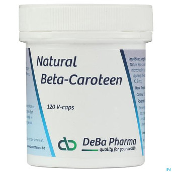 Beta carotene    caps 120    deba