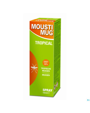 Moustimug tropical 30% deet spr.    100ml
