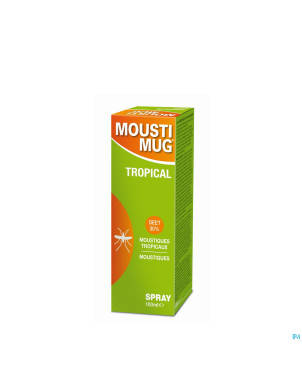 Moustimug tropical 30% deet spr.    100ml