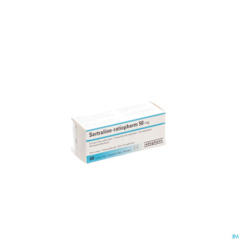 Sertraline ratiopharm comp 60 x 50 mg