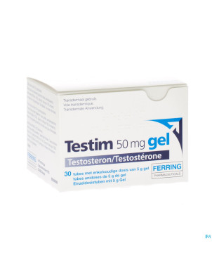 Testim 50mg gel transderm. tube 30 x 5g