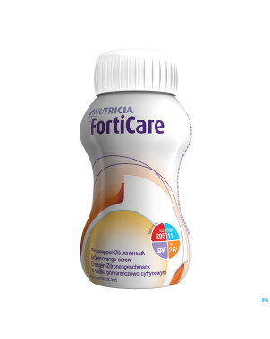 Forticare drink orange-citron  tetra 6x125ml