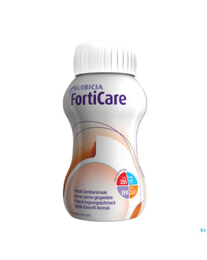 Forticare drink peche-gingembre 6x125ml