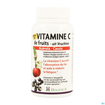 Vitamine c acerola-cassis    comp 60 holistica