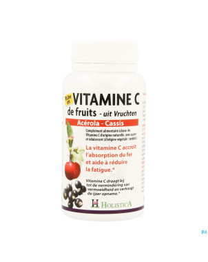 Vitamine c acerola-cassis    comp 60 holistica