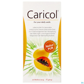 Caricol papaya food supplement    stick 20x20ml