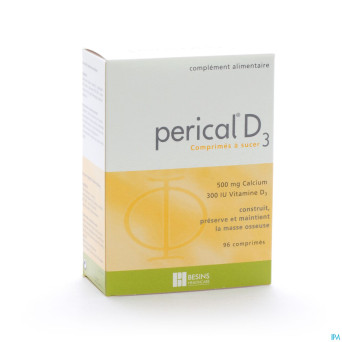 Perical d3 blister comp a sucer  96