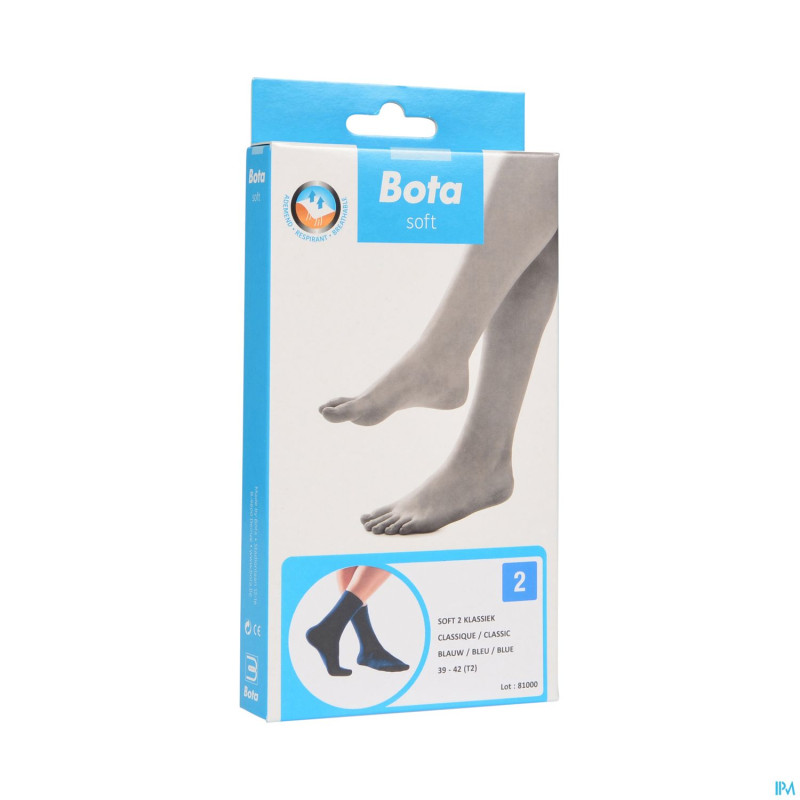 Bota soft 2 classique bleu   39-42