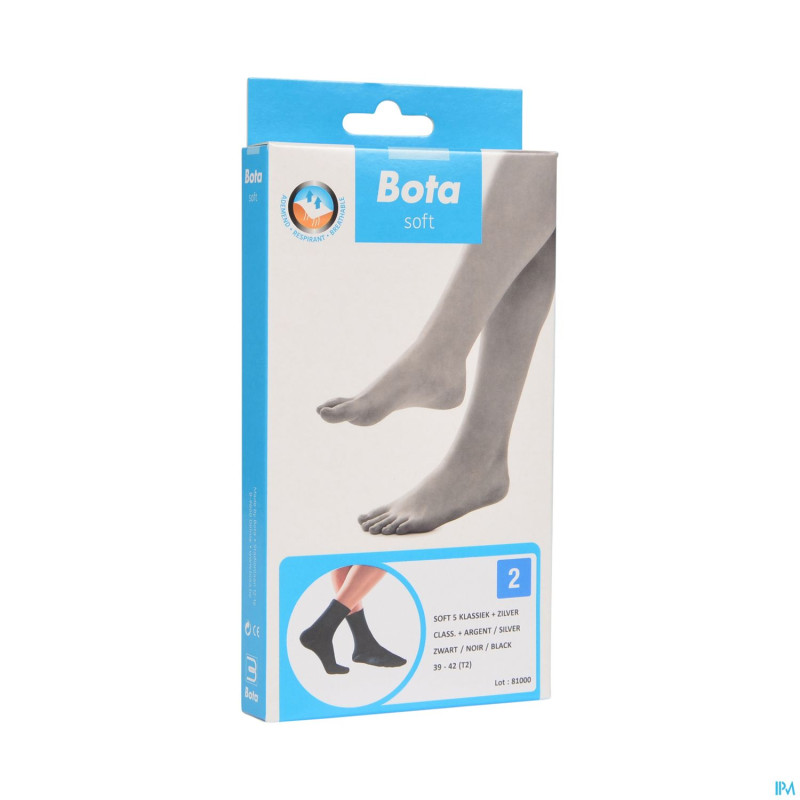 Bota soft 5 classique + argent noir  39-42