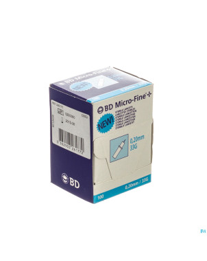 Bd microfine+ lancette 33g    100 326177