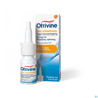 Otrivine sine conserv. 0,05% spray 10ml