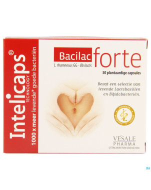 Bacilac forte caps 30