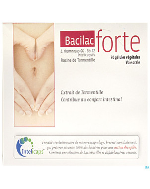 Bacilac forte caps 30