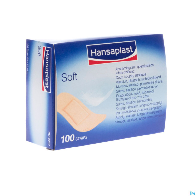Hansaplast soft pans indiv.    72x30mm 100 0234700