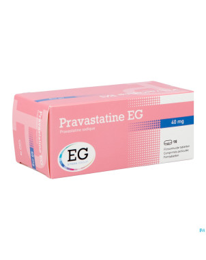 Pravastatine eg comp 98x40mg