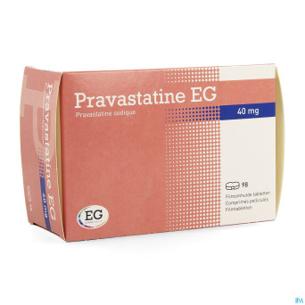 Pravastatine eg comp 98x40mg