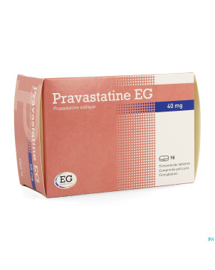 Pravastatine eg comp 98x40mg