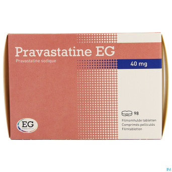 Pravastatine eg comp 98x40mg