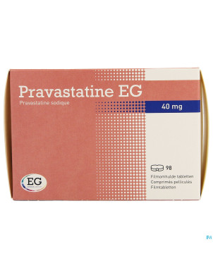 Pravastatine eg comp 98x40mg