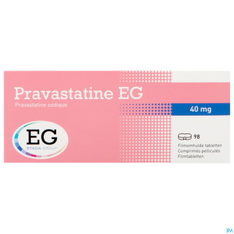 Pravastatine eg comp 98x40mg