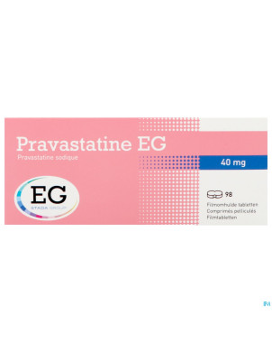 Pravastatine eg comp 98x40mg