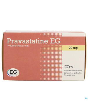 Pravastatine eg comp 98x20mg