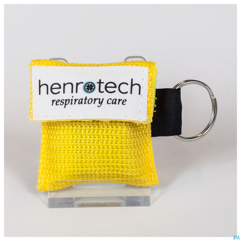 Yellow mask masque de reanimation jetable