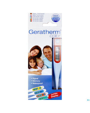 Geratherm color thermometre digital