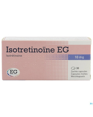 Isotretinoine eg 10 mg caps 30 x 10 mg