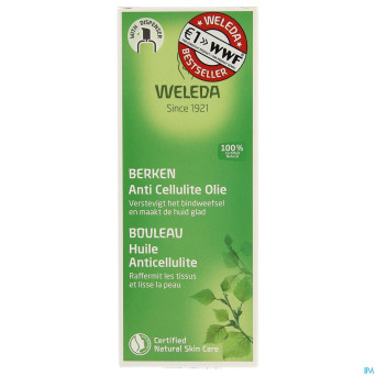 Weleda huile anticellulite au bouleau 100ml