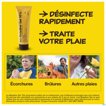 Iso betadine gel  tube 30 g