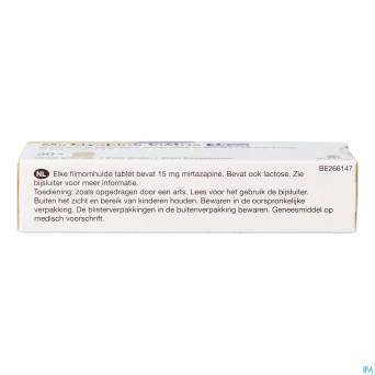 Mirtazapine viatris 15mg comp 30